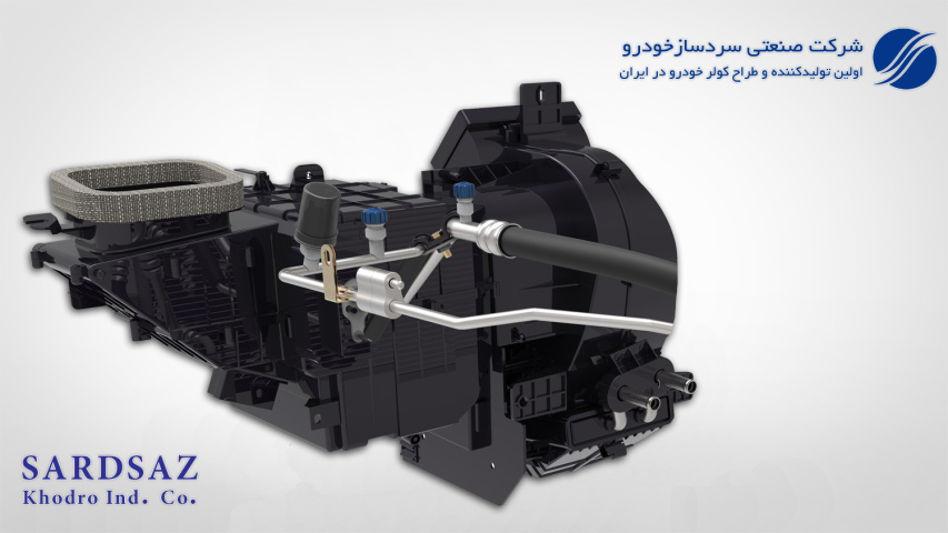 مجموعه اواپراتور و بخاری ( HVAC )